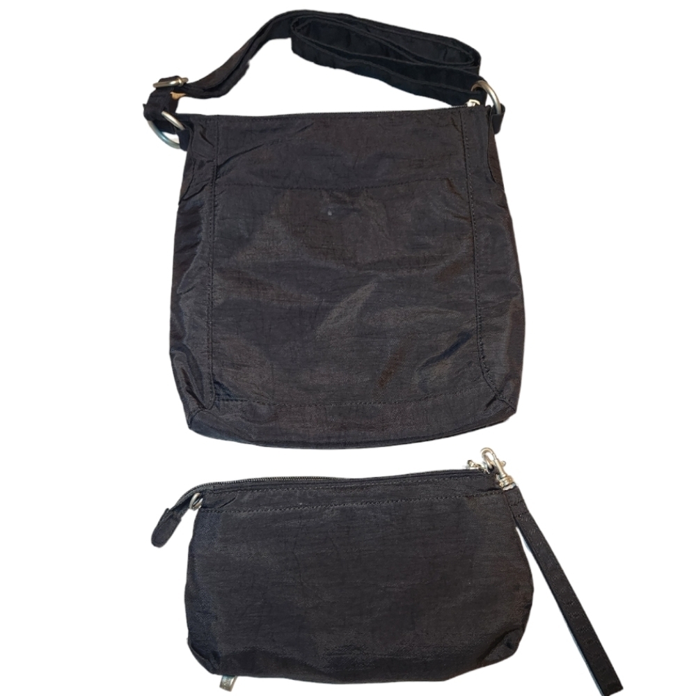 Baggallini Crossbody Wristlet Set Black - Picture 2 of 9